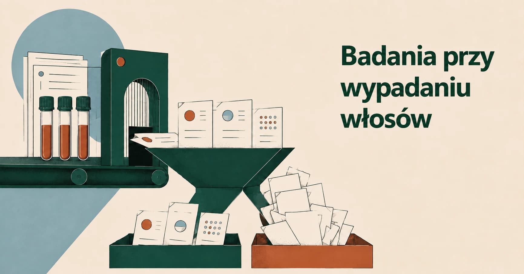 Badania przy wypadaniu włosów: co sprawdzić i kiedy