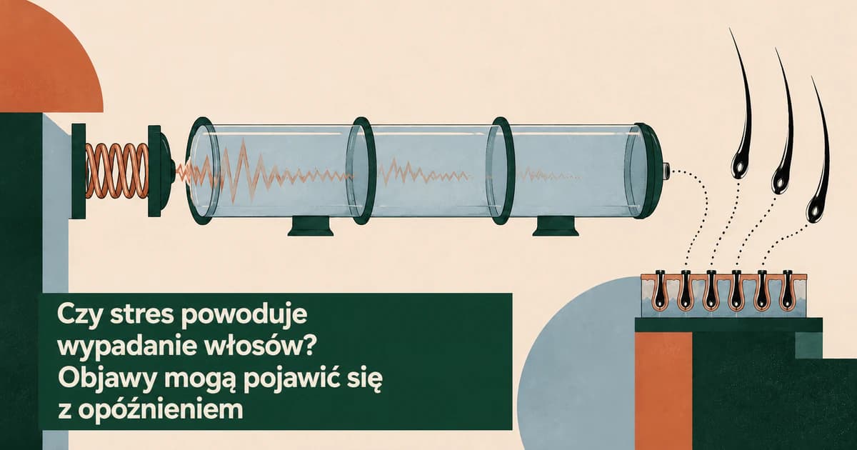Czy stres powoduje wypadanie włosów? Objawy i czas poprawy