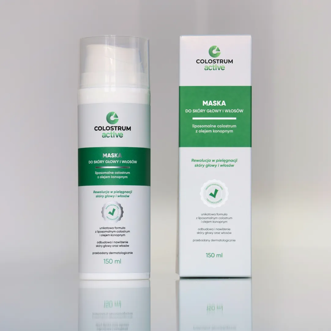 Colostrum Active mask with liposomal colostrum: view 2