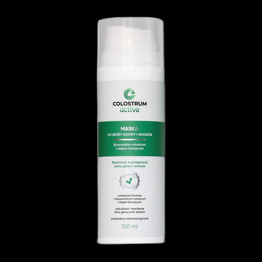 Mask with liposomal colostrum