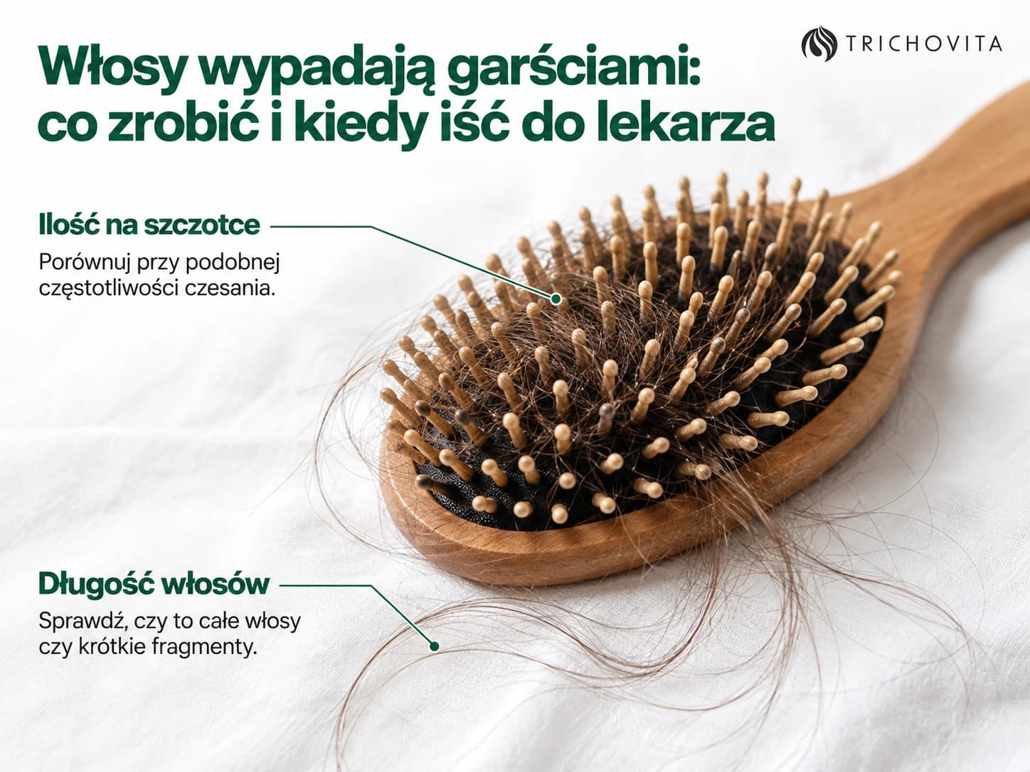 Włosy wypadają garściami: co zrobić i kiedy iść do lekarza